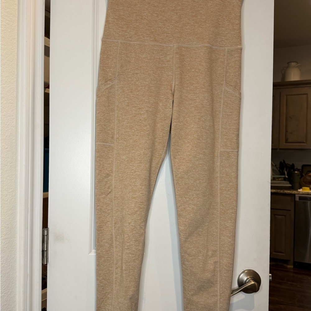 Aerie Heathered Beige Leggings